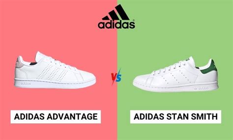 adidas advantage vs stan smith.